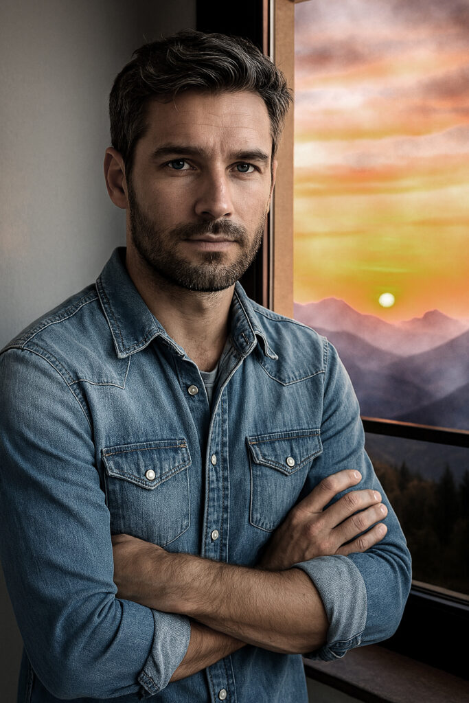 Alec Colden – Le héros face à ses démons 1 Alec devant les montagnes