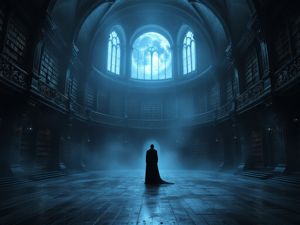 La lune dans une citadelle