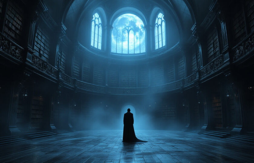 La lune dans une citadelle