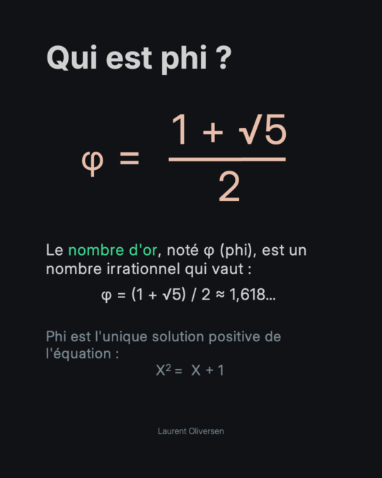 Phi – Le Nombre d'Or 2